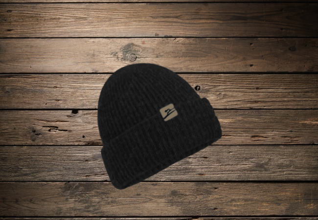 Mütze Cosy Ribbed schwarz